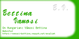 bettina vamosi business card
